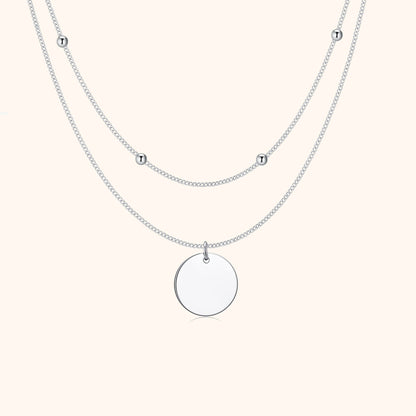 Dubbele Medaillonketting - Amélie