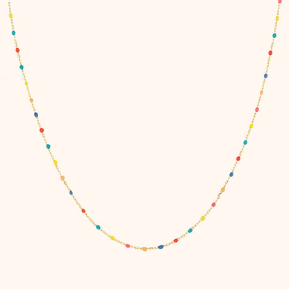 Stijlvolle Regenboogketting - Iris
