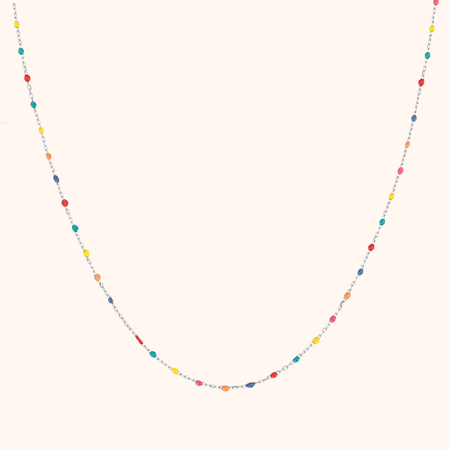 Stijlvolle Regenboogketting - Iris
