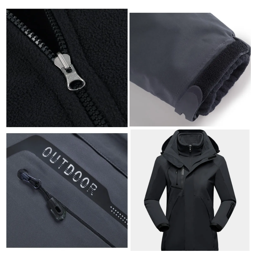 3-in-1 Outdoorjas voor Dames - Romy