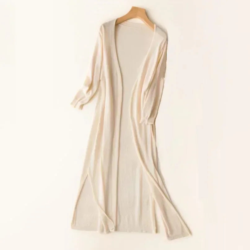 Dames lange mouw vest - Elda