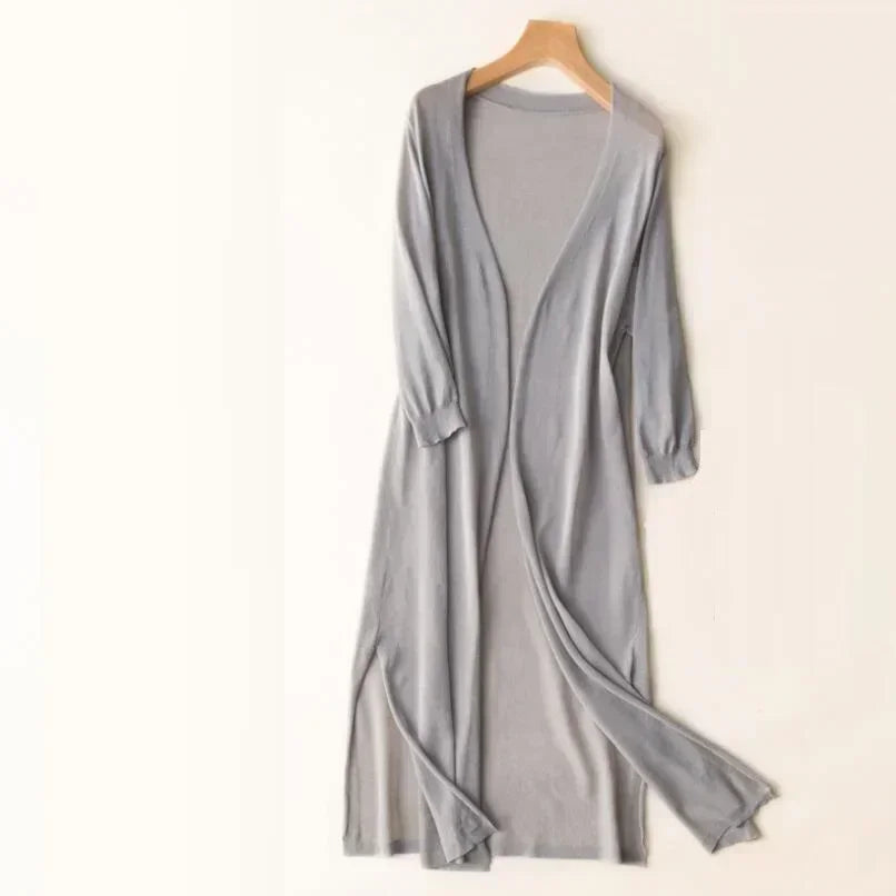Dames lange mouw vest - Elda