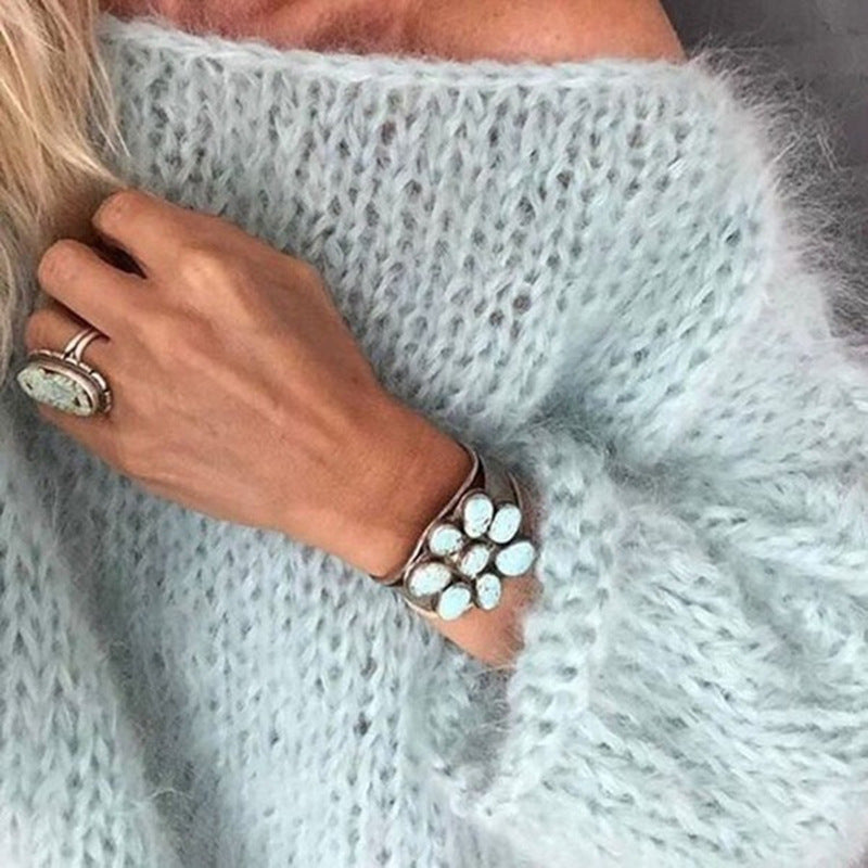 Oversized Gehaakte Damestrui – Freja