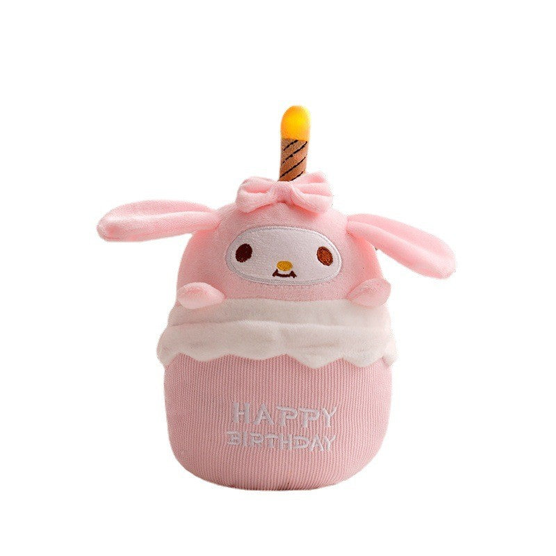 Muzikale Verjaardagstaart Knuffel met Licht en Geluid - GlowCake