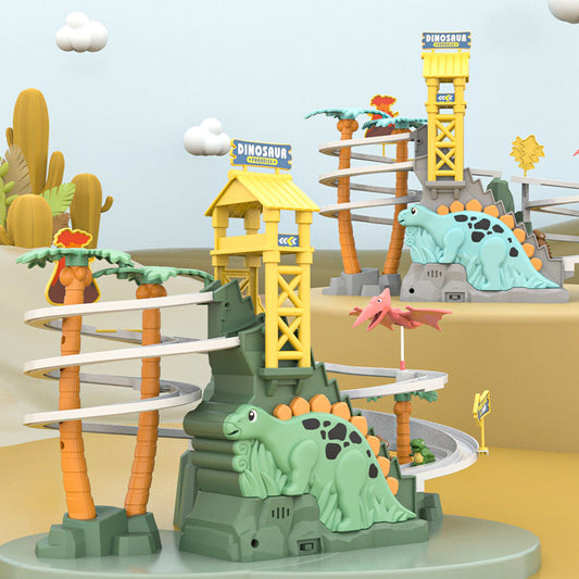 Springtrampoline met dinosaurusmotief – voor actief speelplezier