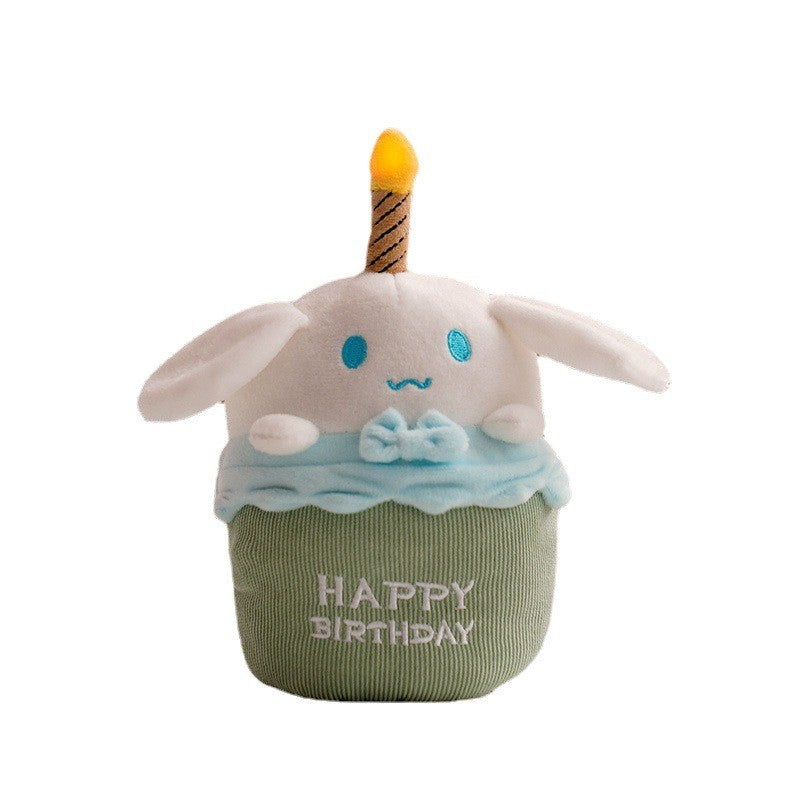 Muzikale Verjaardagstaart Knuffel met Licht en Geluid - GlowCake