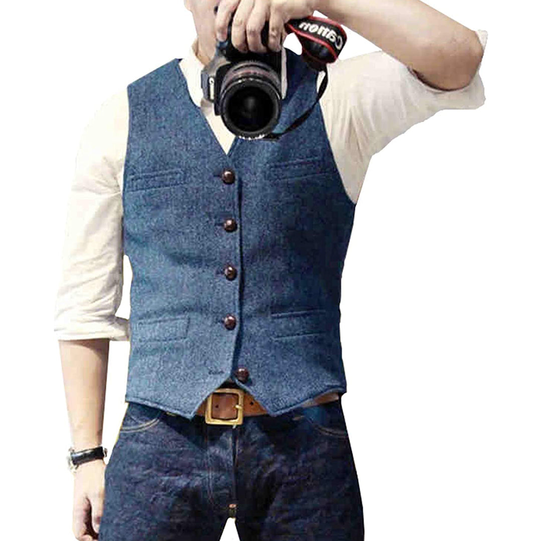 Stijlvol Heren Gilet - Victor