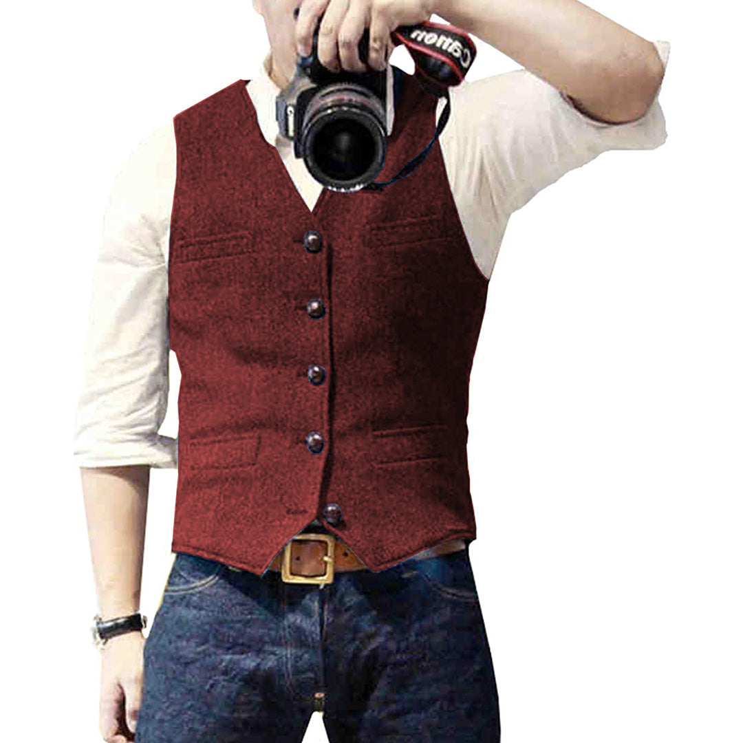Stijlvol Heren Gilet - Victor