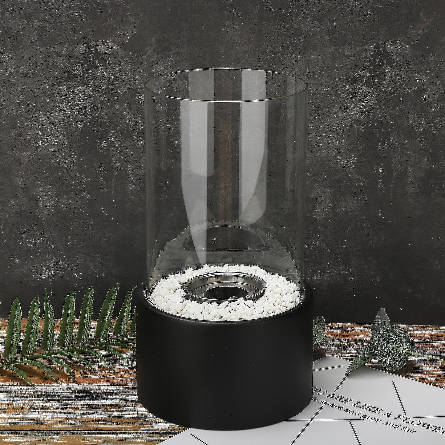 Klassieke Olie Lamp met Open Vlam - Lumora