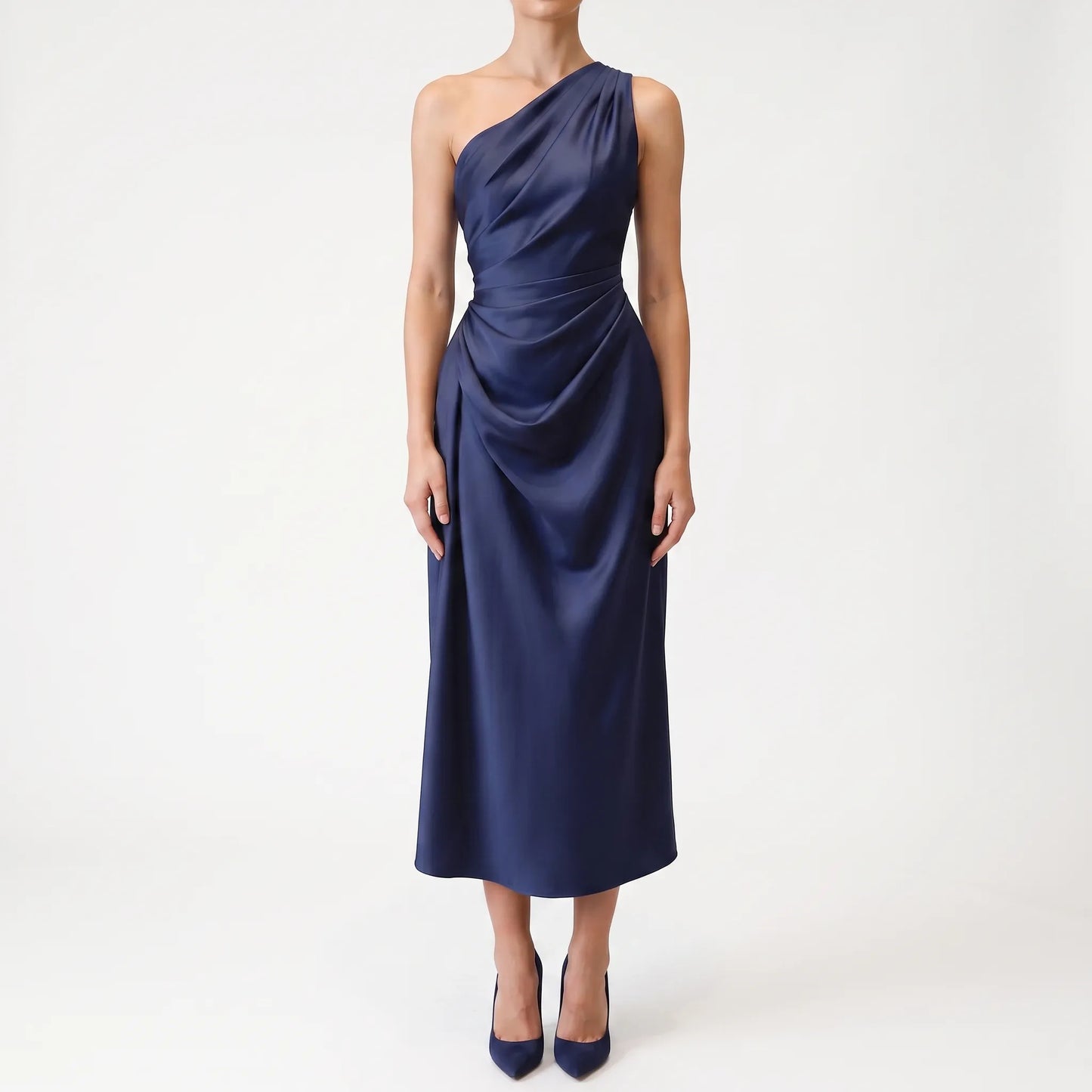 One-Shoulder Avondjurk -  Minnie