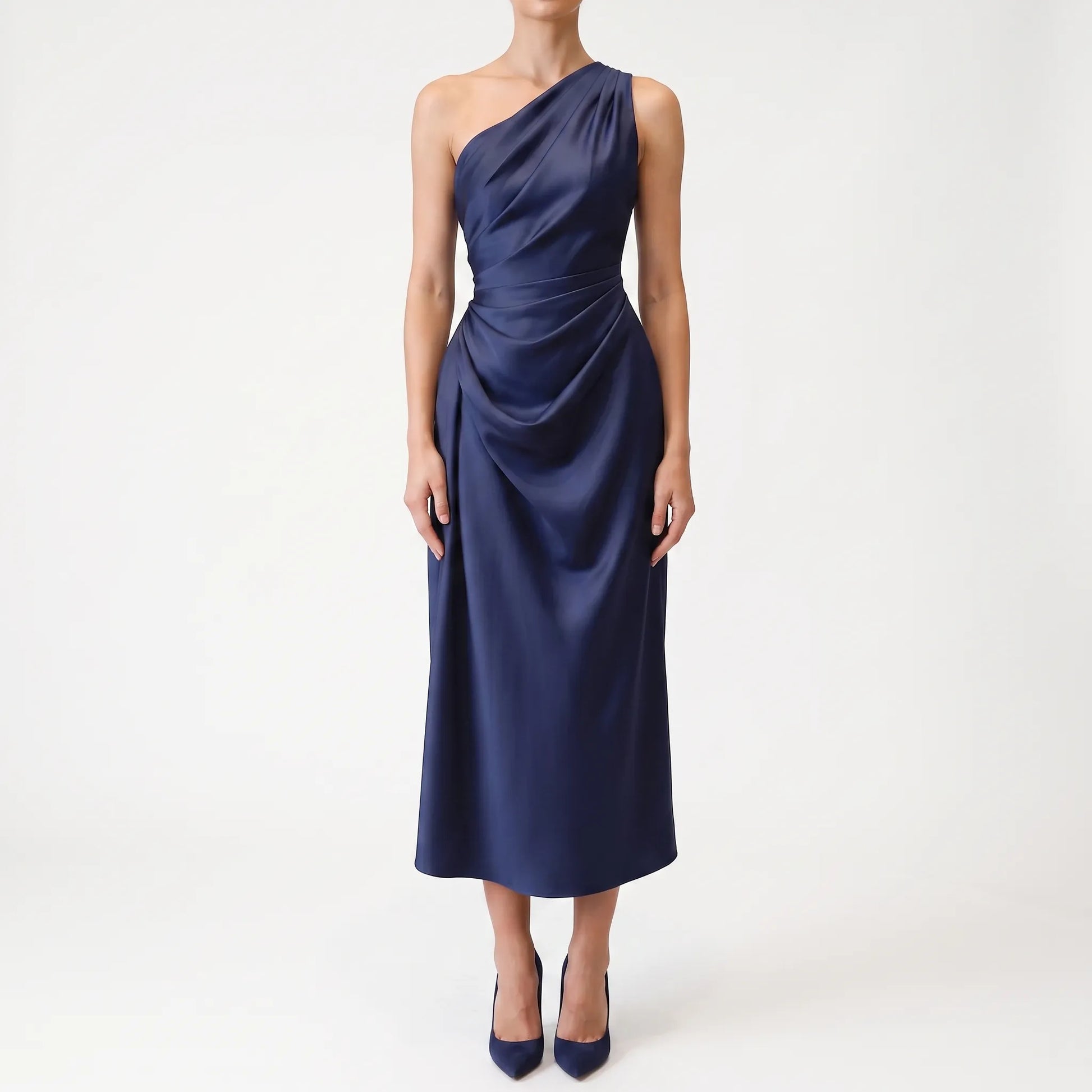 One-Shoulder Avondjurk -  Minnie