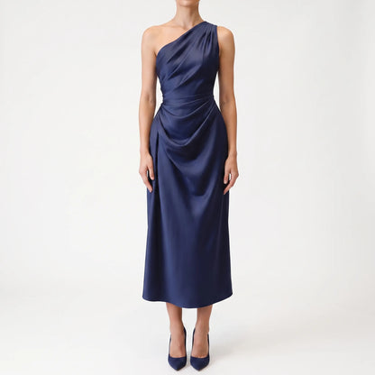 One-Shoulder Avondjurk -  Minnie
