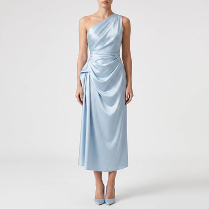 One-Shoulder Avondjurk -  Minnie