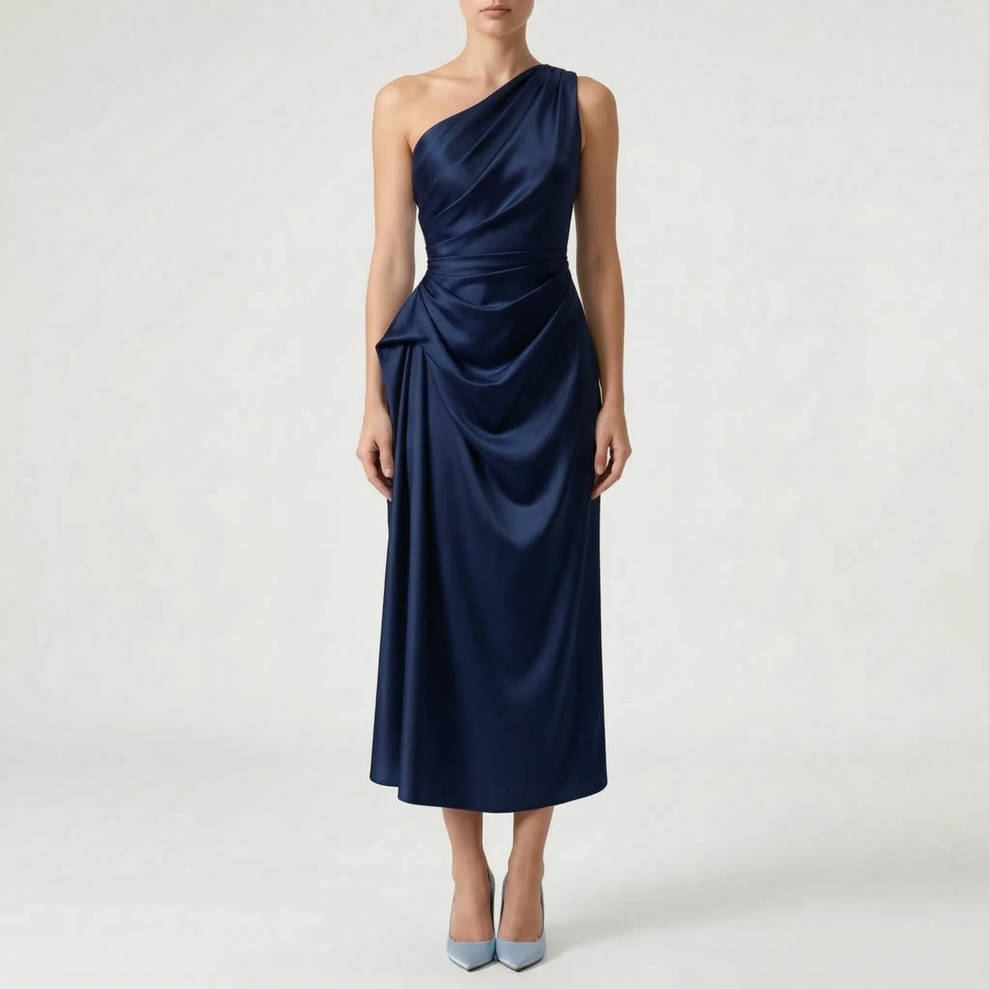 One-Shoulder Avondjurk -  Minnie