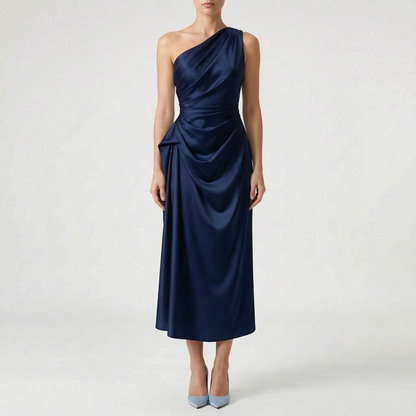 One-Shoulder Avondjurk -  Minnie