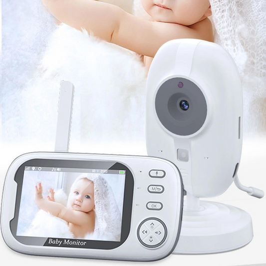 Babymonitoring met nachtzicht en tweerichtingsaudio – inclusief temperatuurweergave