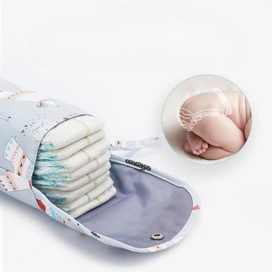Waterdichte babyluiertas voor onderweg – 1+1 gratis actie