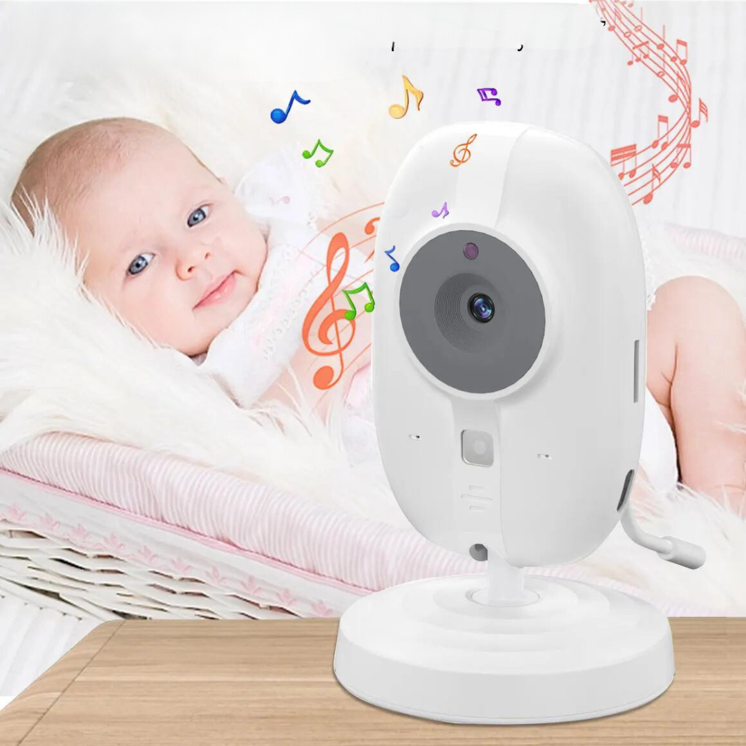 Babymonitoring met nachtzicht en tweerichtingsaudio – inclusief temperatuurweergave