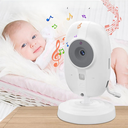 Babymonitoring met nachtzicht en tweerichtingsaudio – inclusief temperatuurweergave