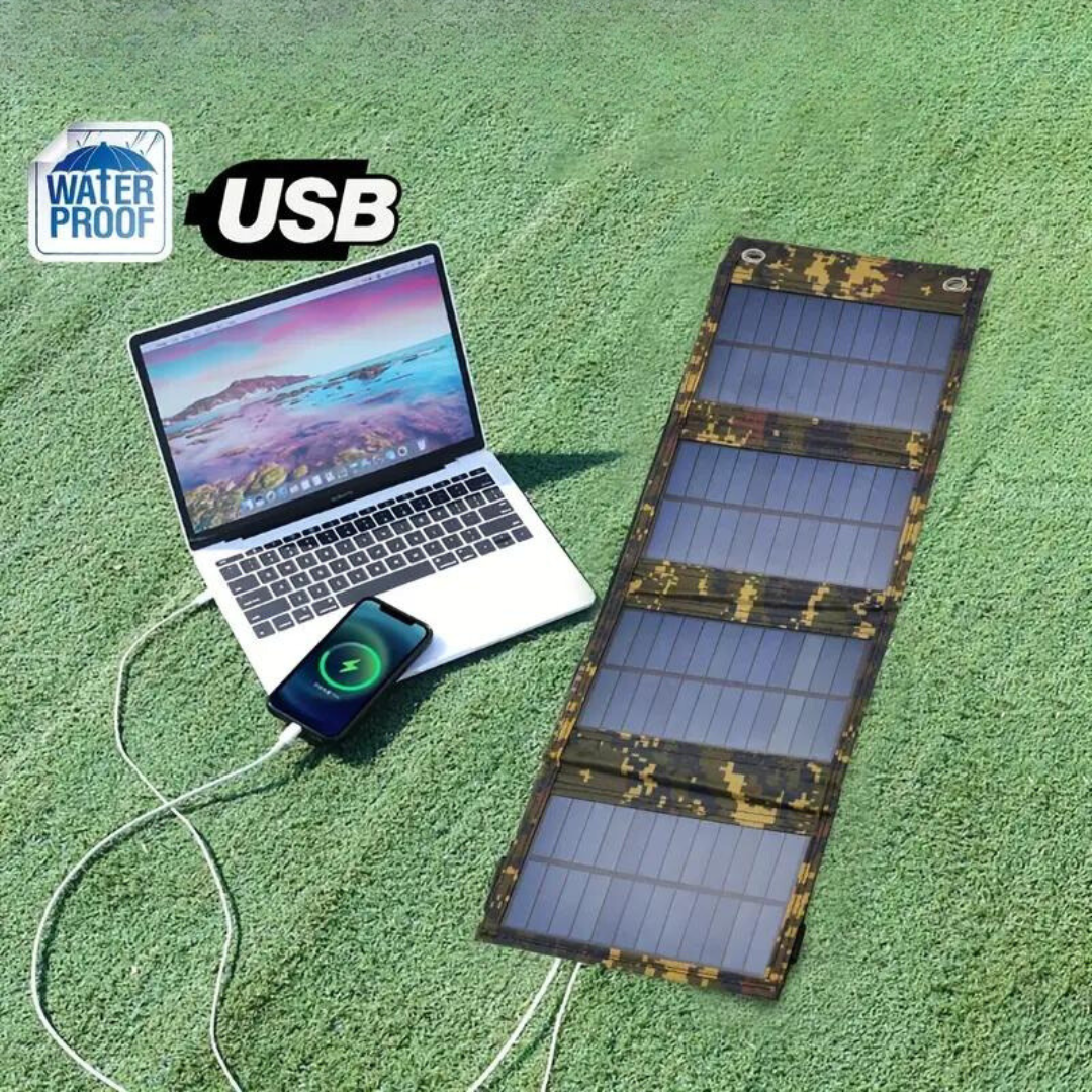 Opvouwbare Powerbank op Zonne-energie - SolarMate
