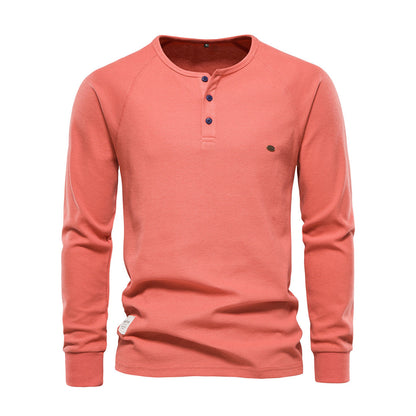 Stijlvol Heren Shirt met Lange Mouwen - Milo