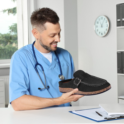 Suède Dames Loafers – Giulia
