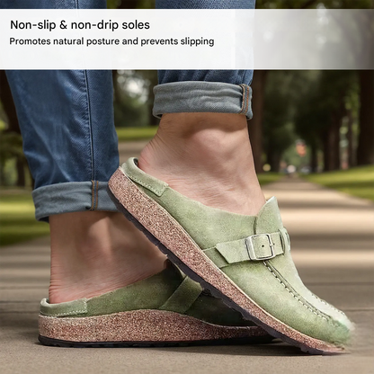 Suède Dames Loafers – Giulia