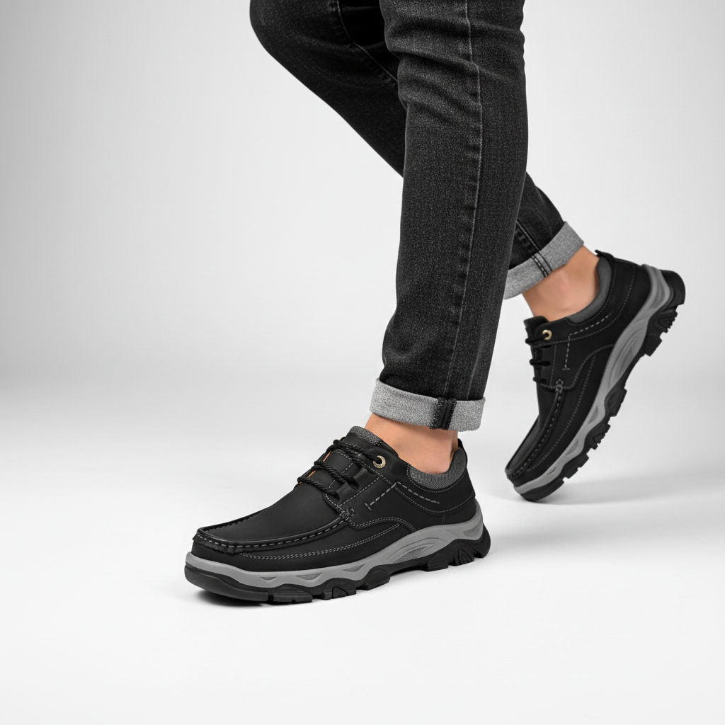 Orthopädischer Herrenschuh Aus Veganem Leder - Cameron