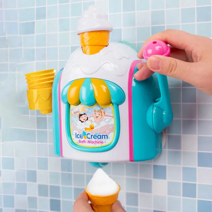 Badspeelgoed met schuimdispenser voor kinderen – interactief wasplezier in bad