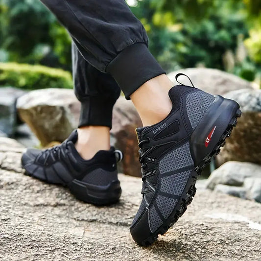 Ademende heren wandelschoenen met steun en comfort – TrailStep Pro