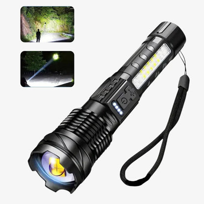 PowerBeam militaire zaklamp in zwart