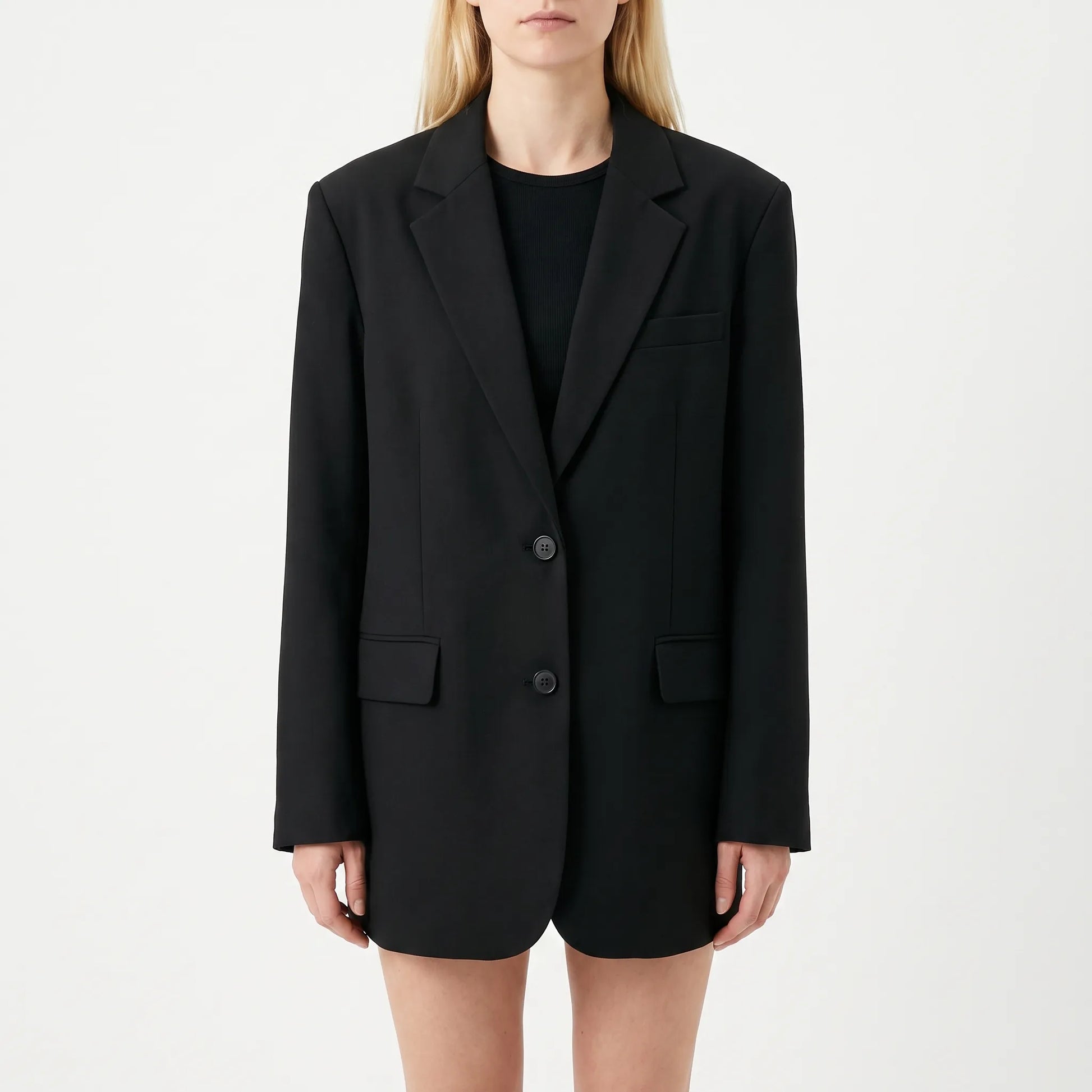 Oversize Blazer Met Enkele Knoop -  Gladys