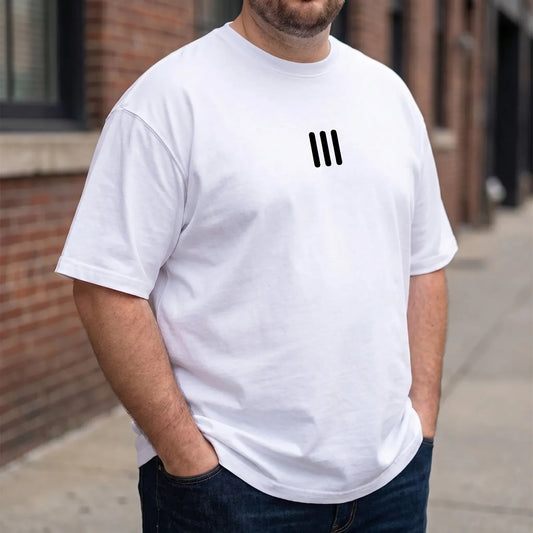 Oversized Crew Neck Graphic Tee - Frankie