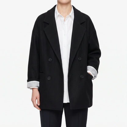 Oversized Double-Breasted Blazer -  Melinda