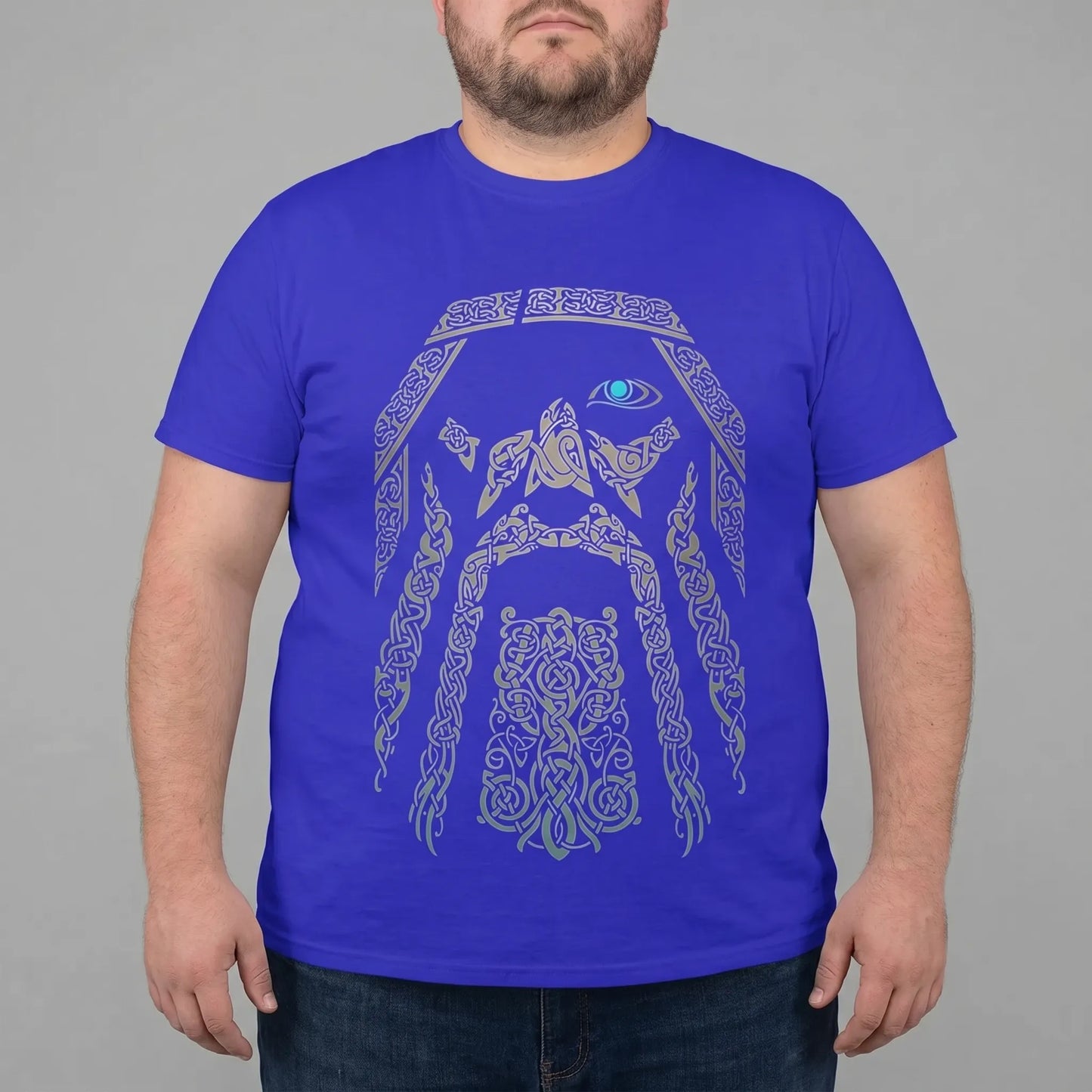 Oversized Norse Graphic Tee Big Tall - Calvin
