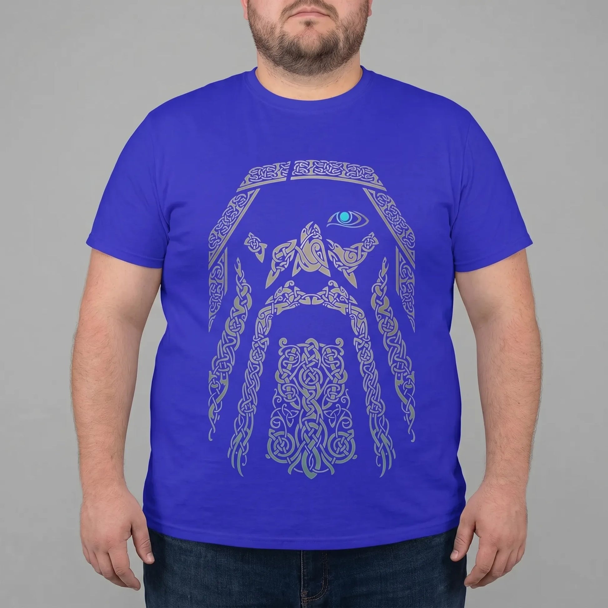 Oversized Norse Graphic Tee Big Tall - Calvin