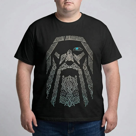 Oversized Norse Graphic Tee Big Tall - Calvin