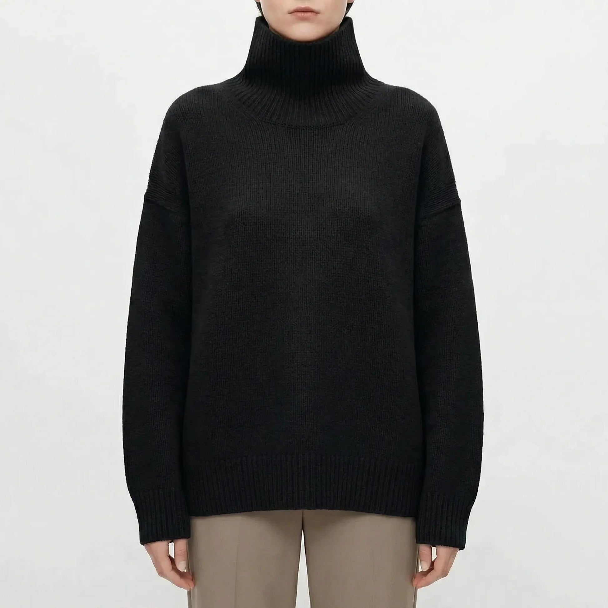Oversized Rollkragenpullover - Louisa