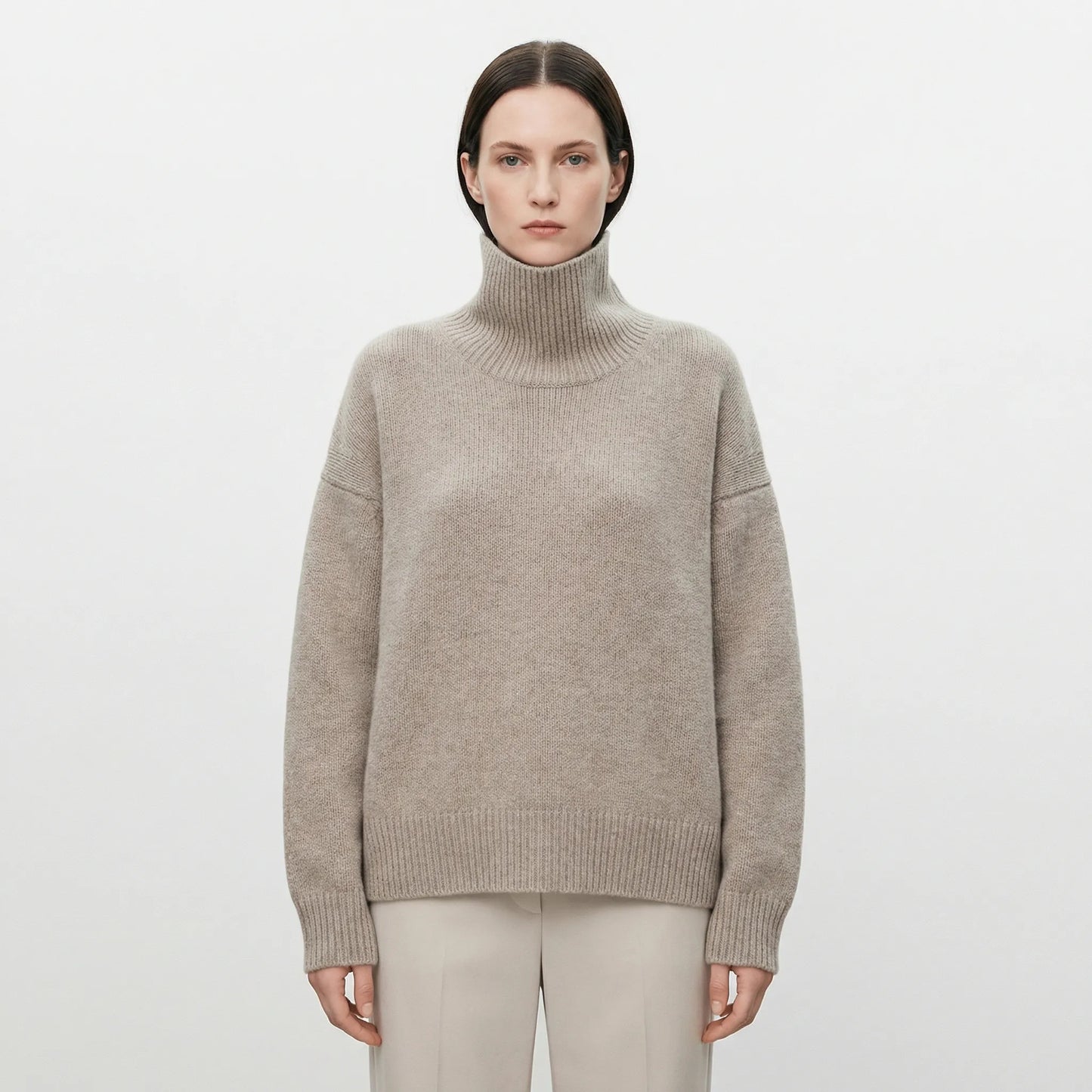 Oversized Rollkragenpullover - Louisa