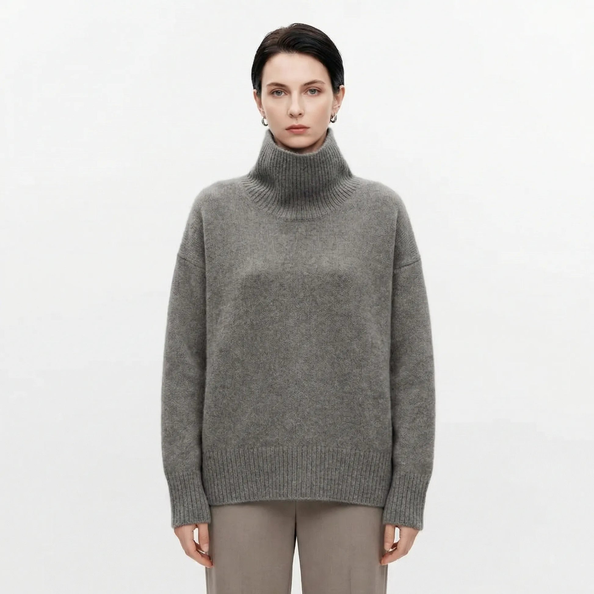 Oversized Rollkragenpullover - Louisa