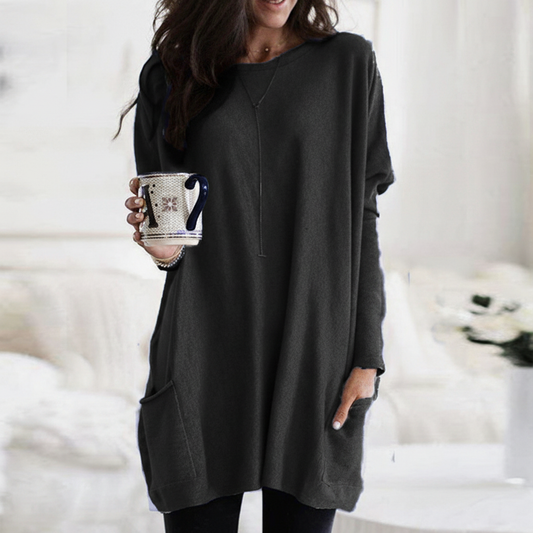 Oversized Schnitt Damenpullover - Marlene