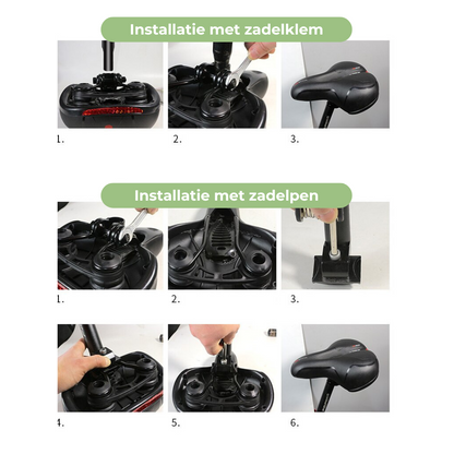 Ergonomisch Fietszadel - RideEase