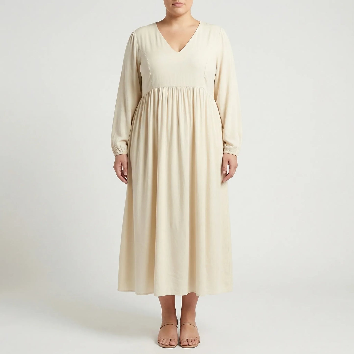 Plus-Size Casual Everyday Dress - Marlene
