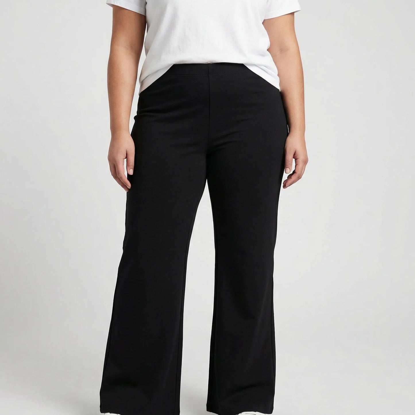 Plus-Size Flared Bell-Bottom Trousers - Jennifer