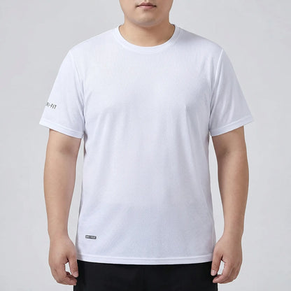 Plus Size Breathable Casual T-Shirt - Oliver