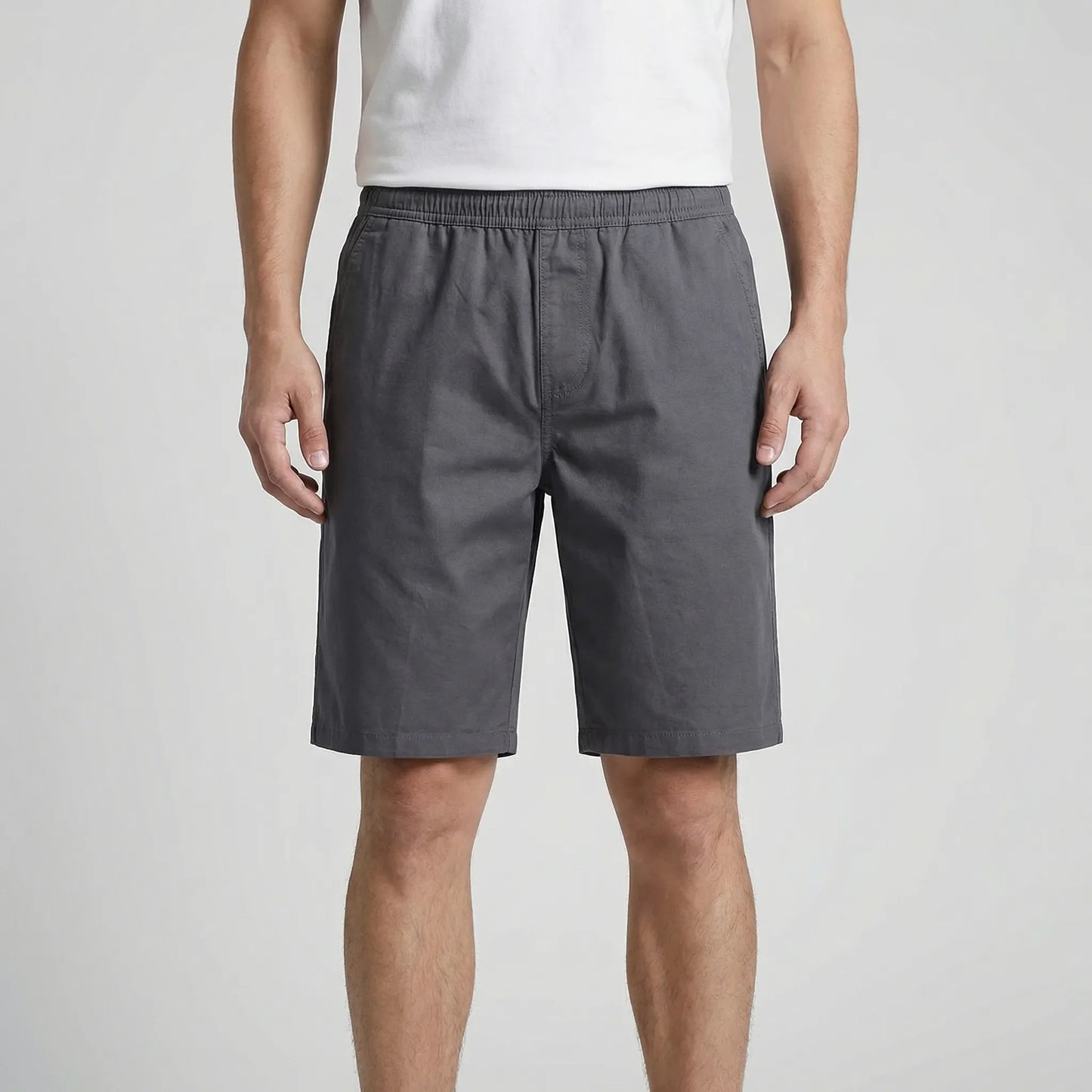 Plus Size Casual Streetwear Shorts - Percy