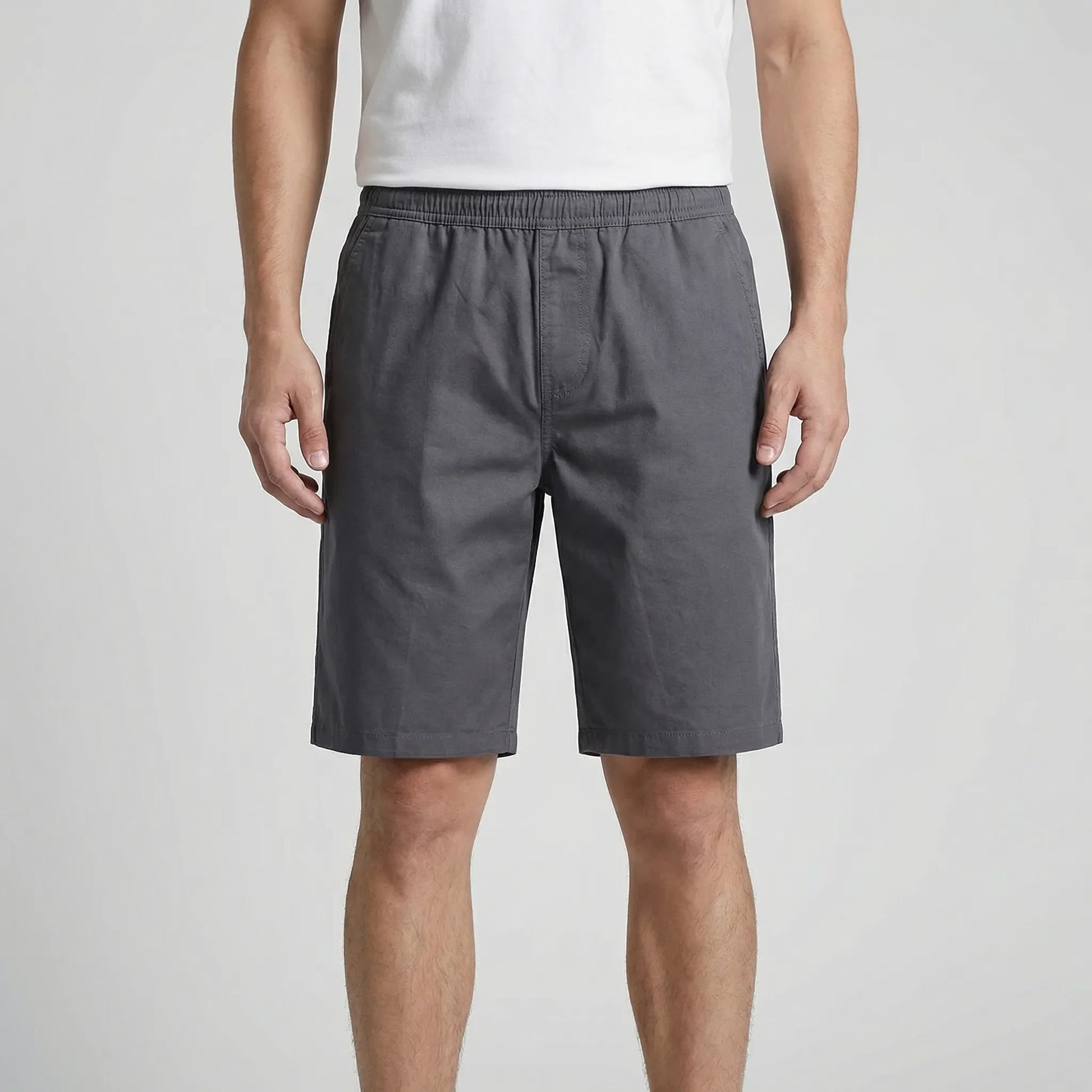 Plus Size Casual Streetwear Shorts - Percy
