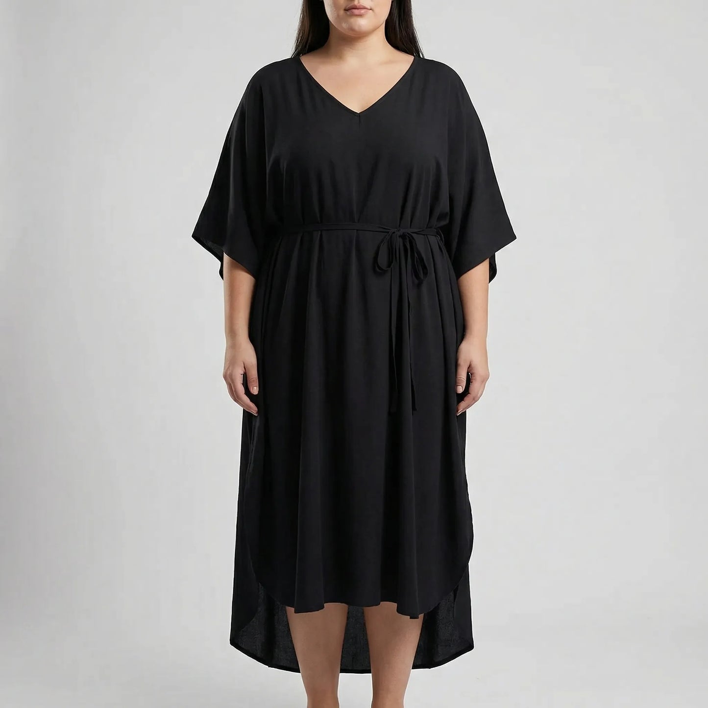 Plus Size Casual Summer Kaftan - Vanessa