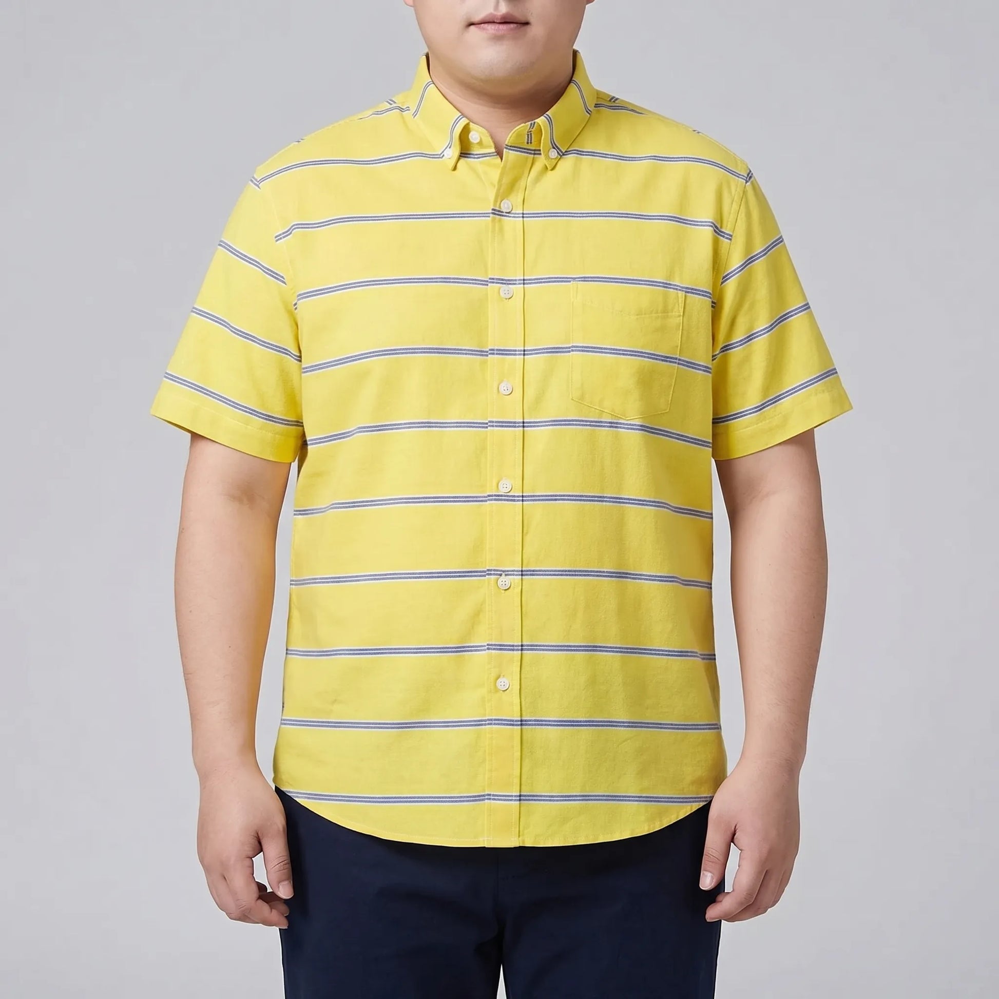 Plus Size Designer Casual Shirt - Owen