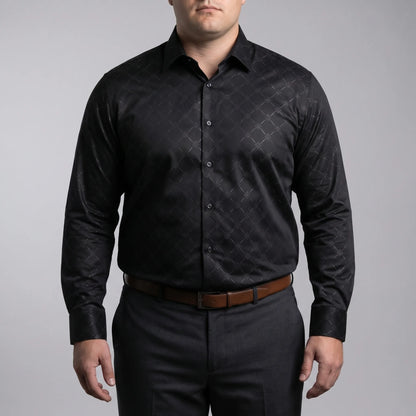 Plus Size Versatile Business Shirt - Bill